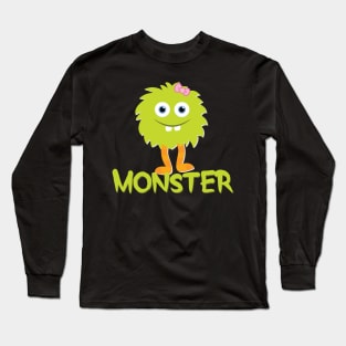 Monster - Child Green Long Sleeve T-Shirt